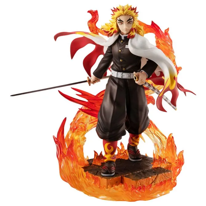 Demon Slayer Kimetsu no Yaiba - Rengoku Kyojuro Statue / G.E.M Series: MegaHouse