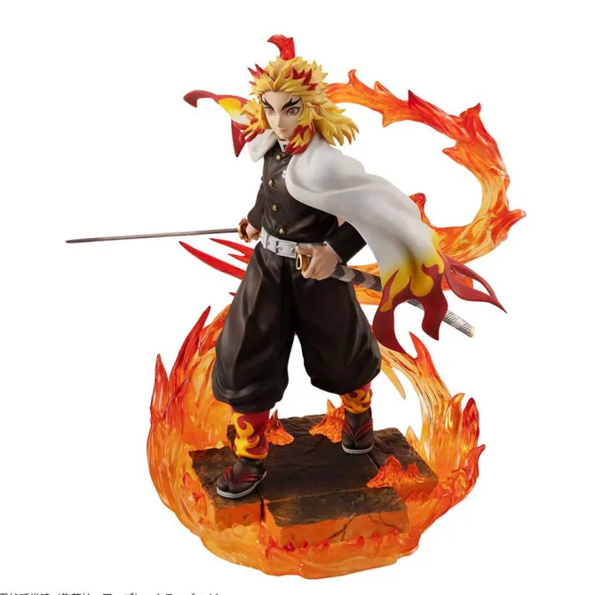 Demon Slayer Kimetsu no Yaiba - Rengoku Kyojuro Statue / G.E.M Series: MegaHouse