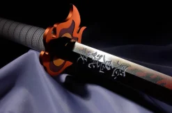 Demon Slayer: Kimetsu no Yaiba - Nichirin Schwert / Proplica (Kyojuro Rengoku): Bandai