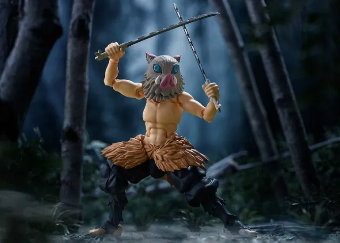 Demon Slayer: Kimetsu no Yaiba - Inosuke Hashibira Figma / DX Edition: Max Factory