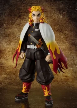 Demon Slayer: Kimetsu no Yaiba - Kyojuro Rengoku Actionfigur / S.H.Figuarts: Tamashii Nations