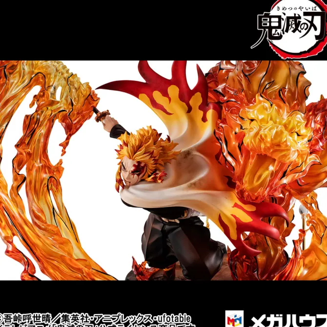 Demon Slayer Kimetsu no Yaiba - Kyojuro Rengoku Statue / G.E.M. Flame Breathing Fifth Form:Flame Tig