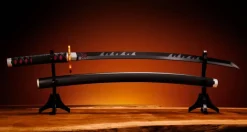 Demon Slayer: Kimetsu no Yaiba - Nichirin Schwert (Kyojuro Rengoku) Proplica Replik: Bandai Tamashii