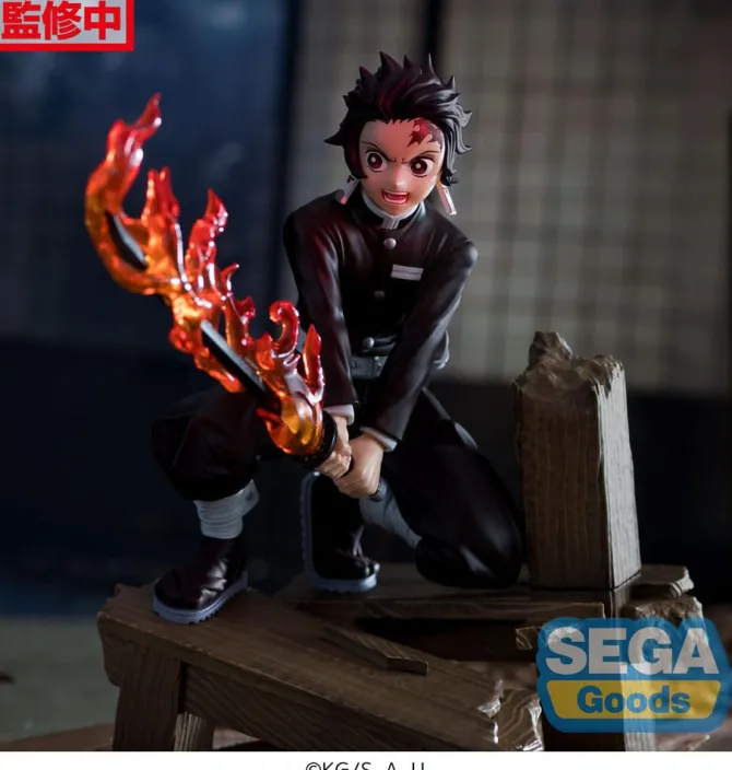 Demon Slayer: Kimetsu no Yaiba Xross Link Anime - Tanjiro Kamado Figur / Swordsmith Village Arc:-