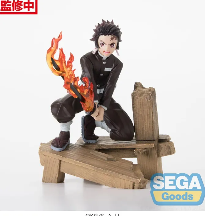 Demon Slayer: Kimetsu no Yaiba Xross Link Anime - Tanjiro Kamado Figur / Swordsmith Village Arc:-