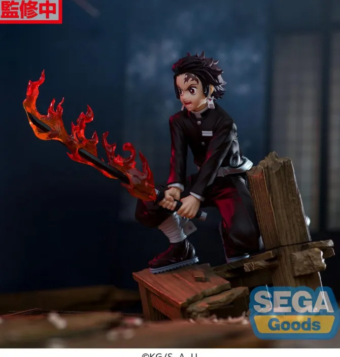 Demon Slayer: Kimetsu no Yaiba Xross Link Anime - Tanjiro Kamado Figur / Swordsmith Village Arc:-