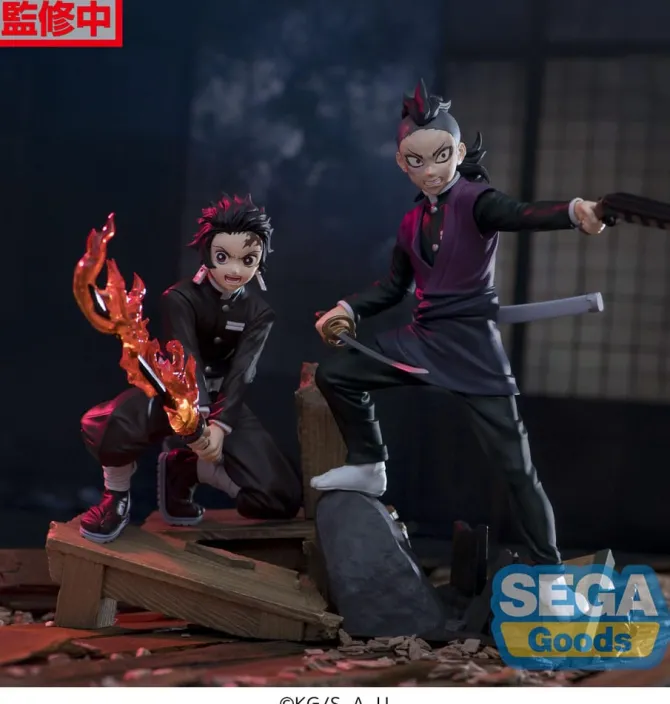 Demon Slayer: Kimetsu no Yaiba Xross Link Anime - Tanjiro Kamado Figur / Swordsmith Village Arc:-