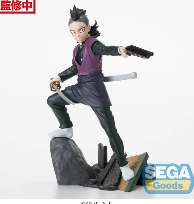 Demon Slayer: Kimetsu no Yaiba Xross Link Anime - Genya Shinazugawa Figur / Swordsmith Village Arc: