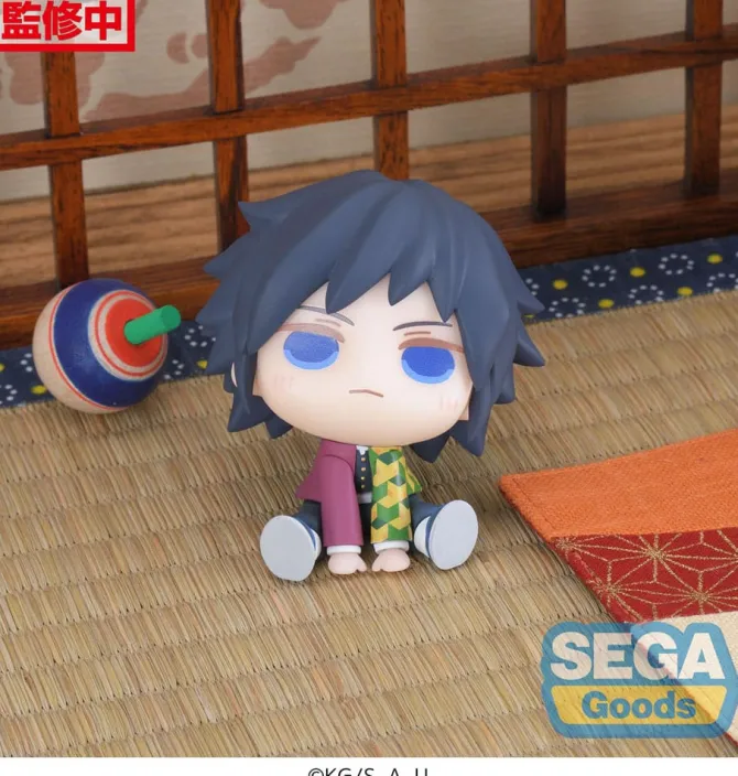 Demon Slayer Kimetsu no Yaiba Chubby Collection - Shinobu Kocho & Giyu Tomioka (EX) Statue: Sega