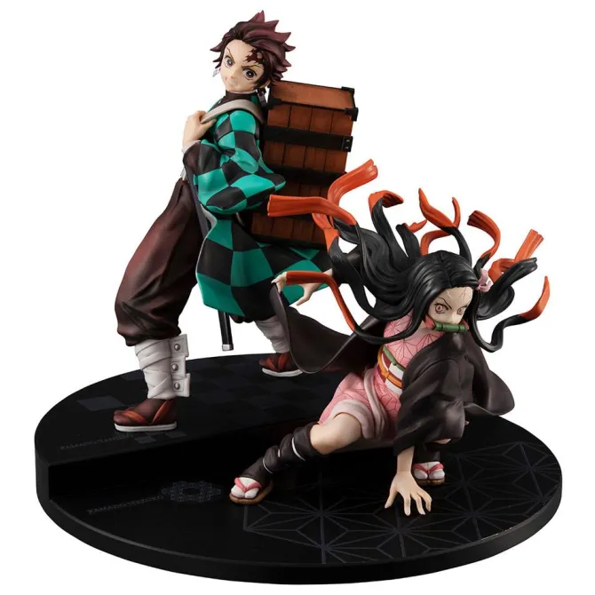 Demon Slayer Kimetsu no Yaiba - Kamado Brother & Sister Statue / Precious: MegaHous