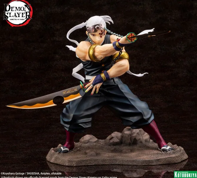 Demon Slayer: Kimetsu no Yaiba - Tengen Uzui Statue / ARTFXJ Bonus Edition: Kotobukiya