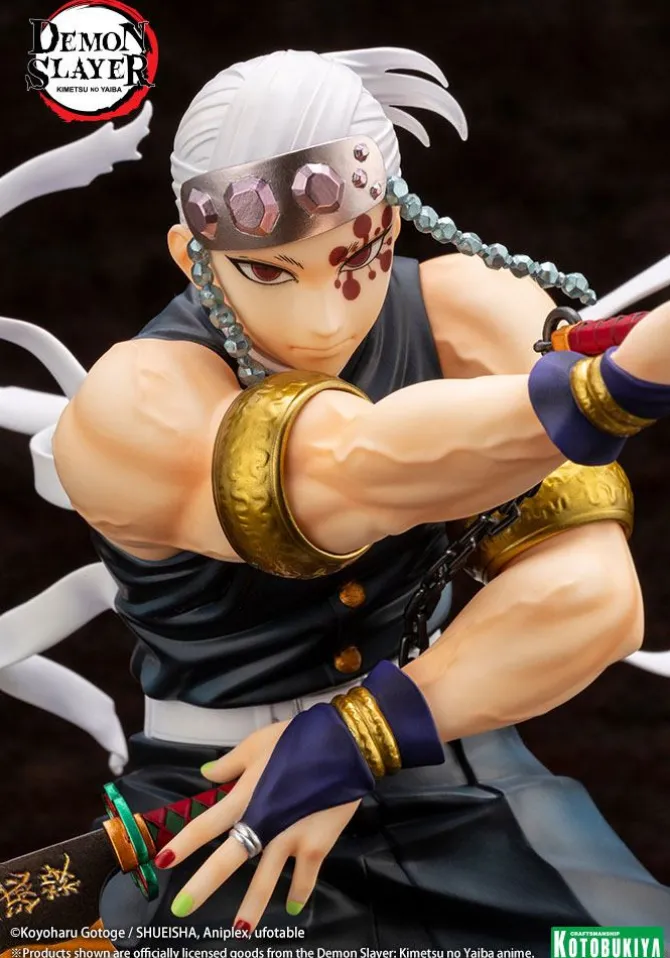 Demon Slayer: Kimetsu no Yaiba - Tengen Uzui Statue / ARTFXJ Bonus Edition: Kotobukiya