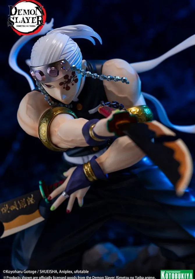 Demon Slayer: Kimetsu no Yaiba - Tengen Uzui Statue / ARTFXJ Bonus Edition: Kotobukiya