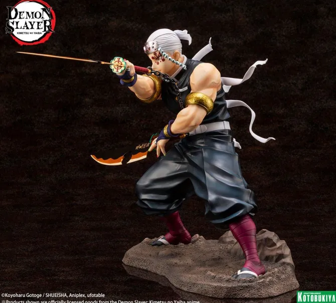 Demon Slayer: Kimetsu no Yaiba - Tengen Uzui Statue / ARTFXJ Bonus Edition: Kotobukiya