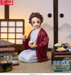 Demon Slayer Kimetsu no Yaiba - Tanjiro Kamado Figur / Swordsmith Village Arc Perching: Sega