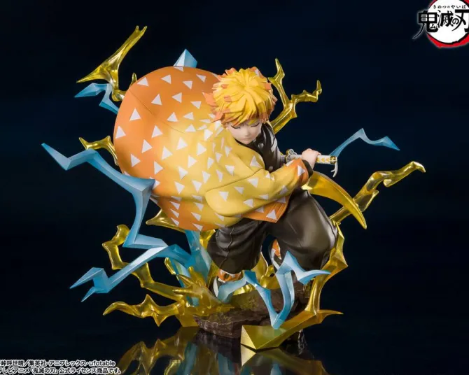 Demon Slayer: Kimetsu no Yaiba - Zenitsu Agatsuma Figur / Thunderclap and Flash: Tamashii Nations
