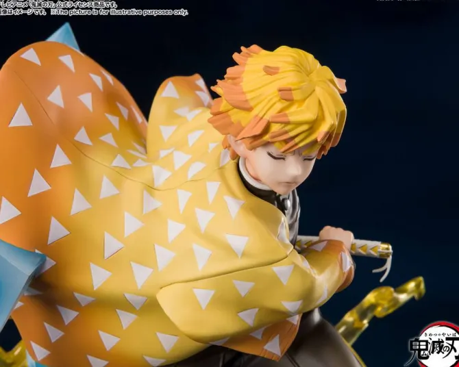 Demon Slayer: Kimetsu no Yaiba - Zenitsu Agatsuma Figur / Thunderclap and Flash: Tamashii Nations
