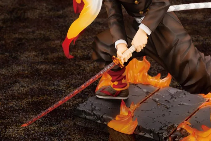 Demon Slayer Kimetsu no Yaiba - Kyojuro Rengoku Statue / ARTFXJ - Bonus Edition: Kotobukiya