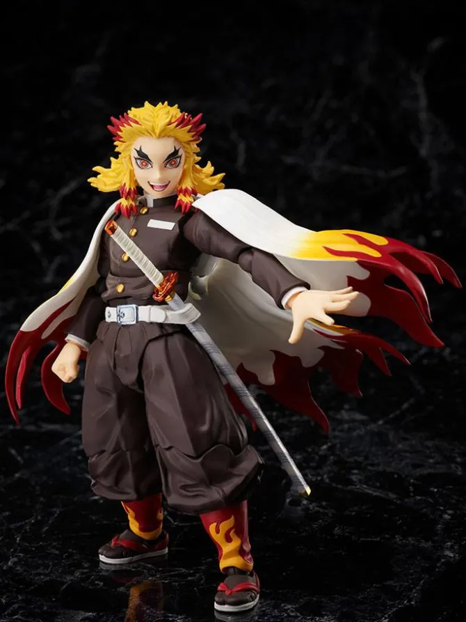Demon Slayer: Kimetsu no Yaiba - Kyojuro Rengoku Actionfigur: Aniplex