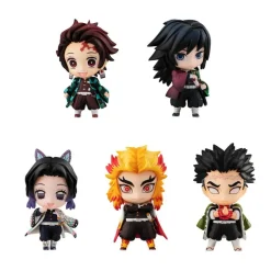 Demon Slayer- Minifiguren 10er-Set / Tanjiro & The Hashira Mascot Set A+B: MegaHouse