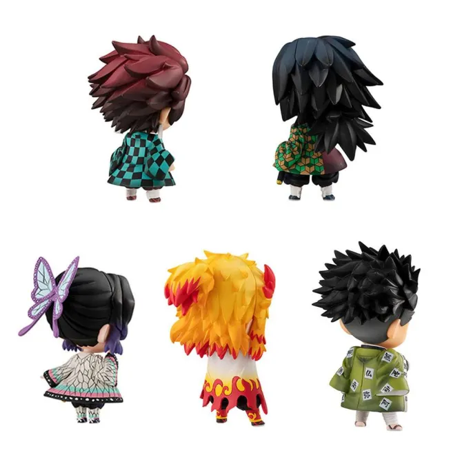 Demon Slayer- Minifiguren 10er-Set / Tanjiro & The Hashira Mascot Set A+B: MegaHouse