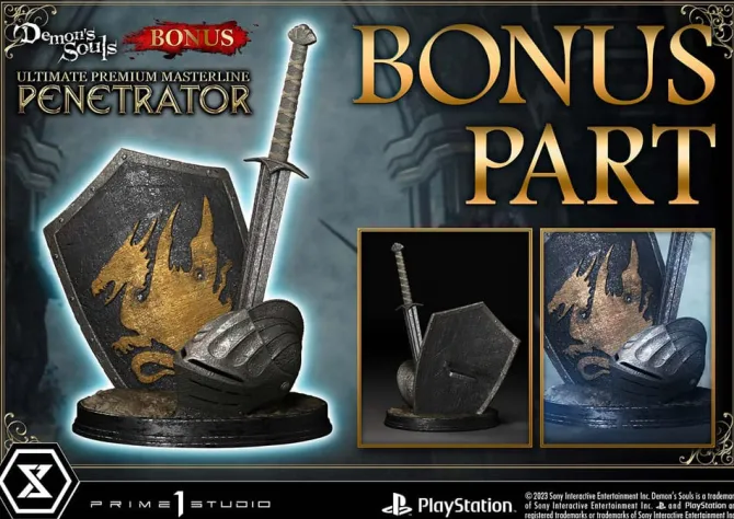 Demon's Souls - Penetrator Statue / Bonus Version: Prime 1 Studio