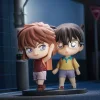 Detective Conan - Conan Edogawa & Ai Haibara Minifiguren/ Qset 2er-Pack: Good Smile Company
