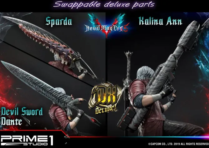 Devil May Cry 5 - Dante Statue / Deluxe Version: Prime 1 Studio