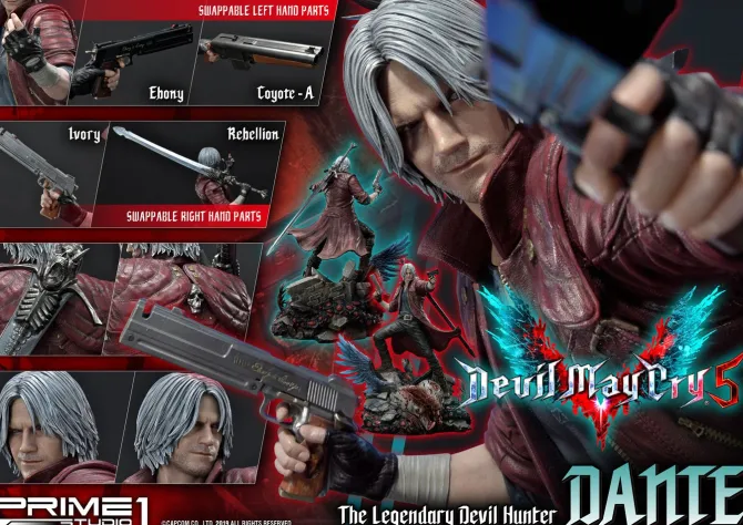 Devil May Cry 5 - Dante Statue: Prime 1 Studio