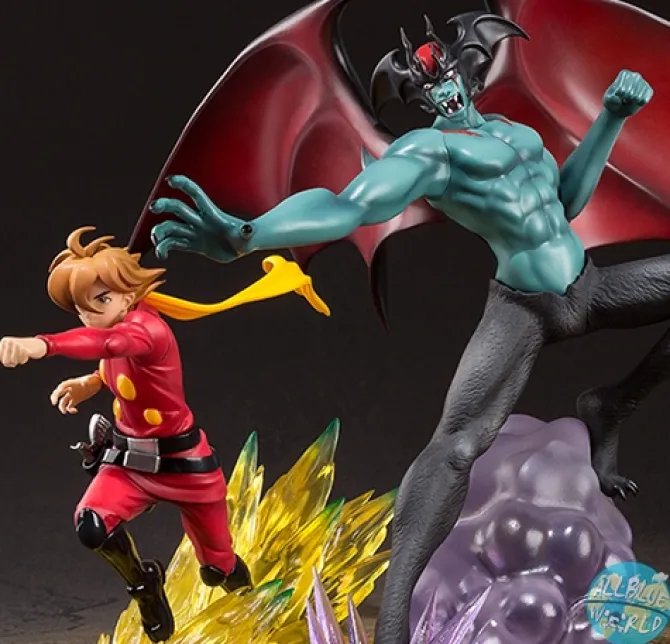Devilman - Cyborg009 vs Devilman Statue - FiguartsZERO: Bandai