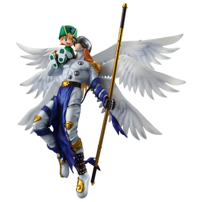 Digimon Adventure - Angemon & T.K. Statue - G.E.M. Serie: MegaHouse