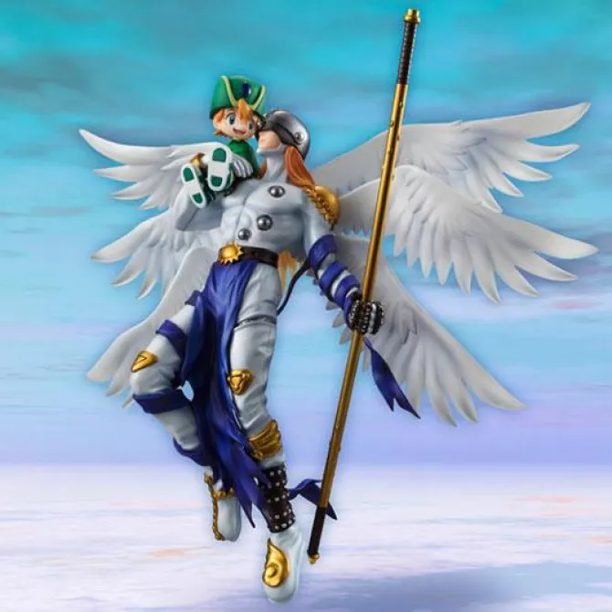 Digimon Adventure - Angemon & T.K. Statue - G.E.M. Serie: MegaHouse