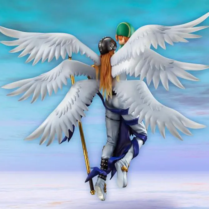 Digimon Adventure - Angemon & T.K. Statue - G.E.M. Serie: MegaHouse