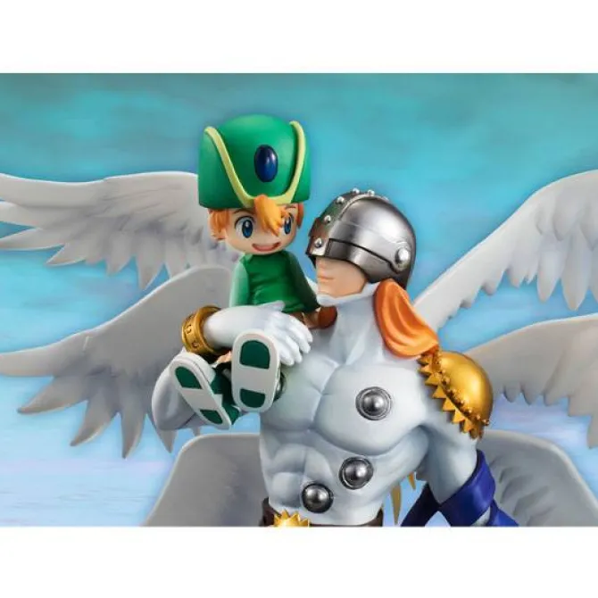 Digimon Adventure - Angemon & T.K. Statue - G.E.M. Serie: MegaHouse
