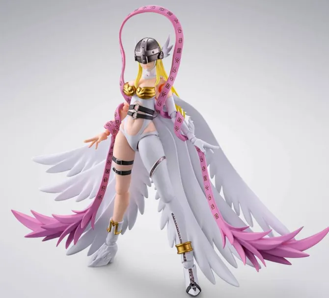 Digimon Adventure - Angewomon Actionfigur / Digivolving Sprirts: Bandai