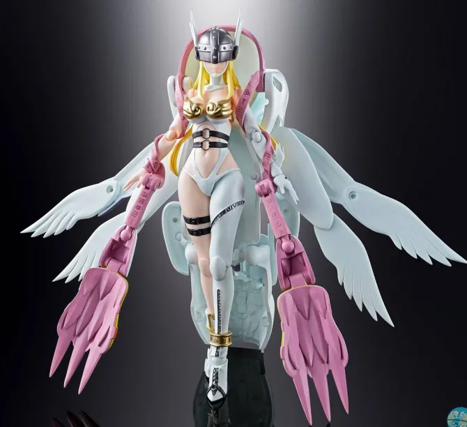 Digimon Adventure - Angewomon (Gatomon) Actionfigur / Digivolving Sprirts: Bandai