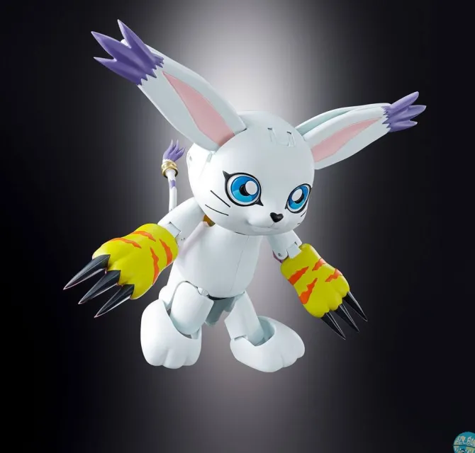 Digimon Adventure - Angewomon (Gatomon) Actionfigur / Digivolving Sprirts: Bandai