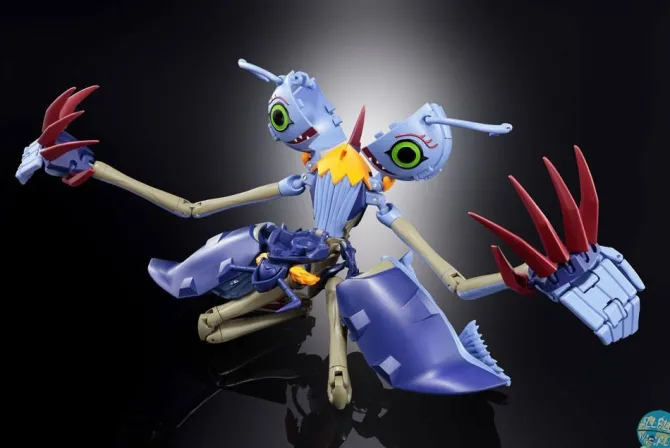 Digimon Adventure - Diablomon (Keramon) Actionfigur / Digivolving Sprirts: Bandai
