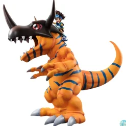 Digimon Adventure - Greymon & Tai Statue / G.E.M. Serie[NEUAUFLAGE]. MegaHouse