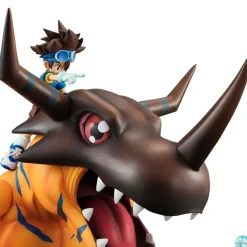 Digimon Adventure - Greymon & Tai Statue / G.E.M. Serie[NEUAUFLAGE]. MegaHouse