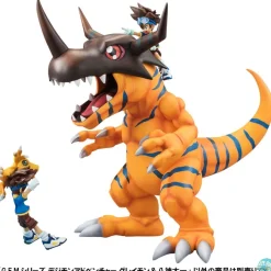 Digimon Adventure - Greymon & Tai Statue / G.E.M. Serie[NEUAUFLAGE]. MegaHouse