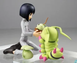 Digimon Adventure 2 MegaHouse G.E.M. Serie PVC Statue Ken & Wormmon 16cm