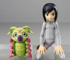 Digimon Adventure 2 MegaHouse G.E.M. Serie PVC Statue Ken & Wormmon 16cm