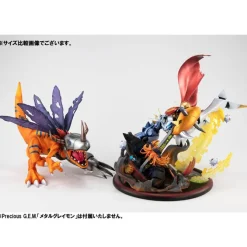 Digimon Adventure: Bokura no War Game! - Omegamon vs Diabolomon Statue / VS Series: MegaHouse