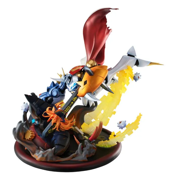 Digimon Adventure: Bokura no War Game! - Omegamon vs Diabolomon Statue / VS Series: MegaHouse