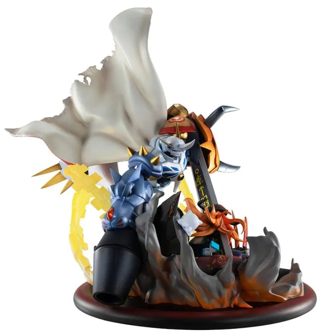 Digimon Adventure: Bokura no War Game! - Omegamon vs Diabolomon Statue / VS Series: MegaHouse