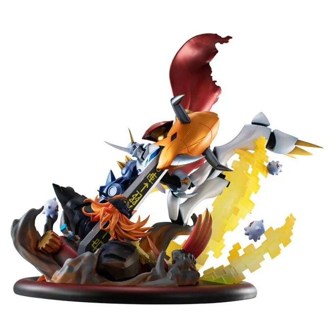 Digimon Adventure: Bokura no War Game! - Omegamon vs Diabolomon Statue / VS Series: MegaHouse