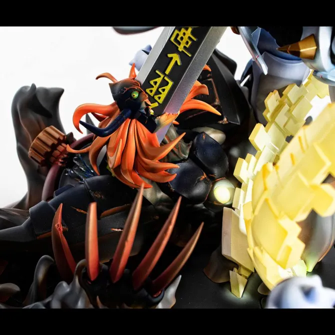 Digimon Adventure: Bokura no War Game! - Omegamon vs Diabolomon Statue / VS Series: MegaHouse