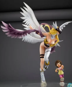 Digimon Adventure MegaHouse G.E.M. Serie PVC Statue Angewomon & Kari 19cm