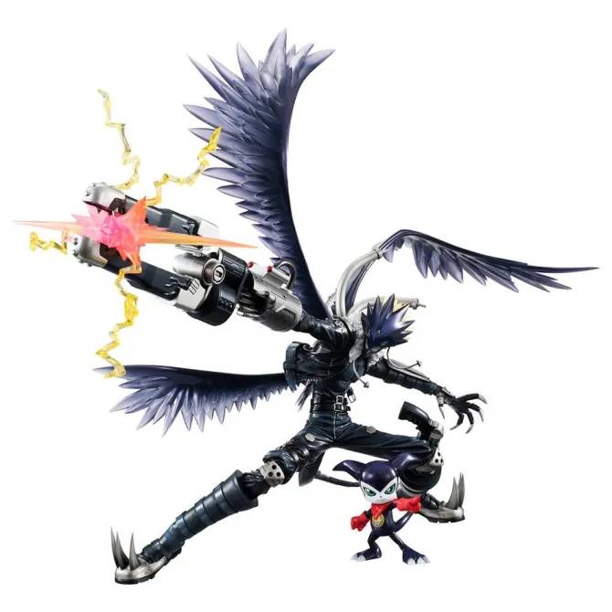 Digimon Tamers - Beelzemon & Impmon Statue / G.E.M. - Serie: MegaHouse
